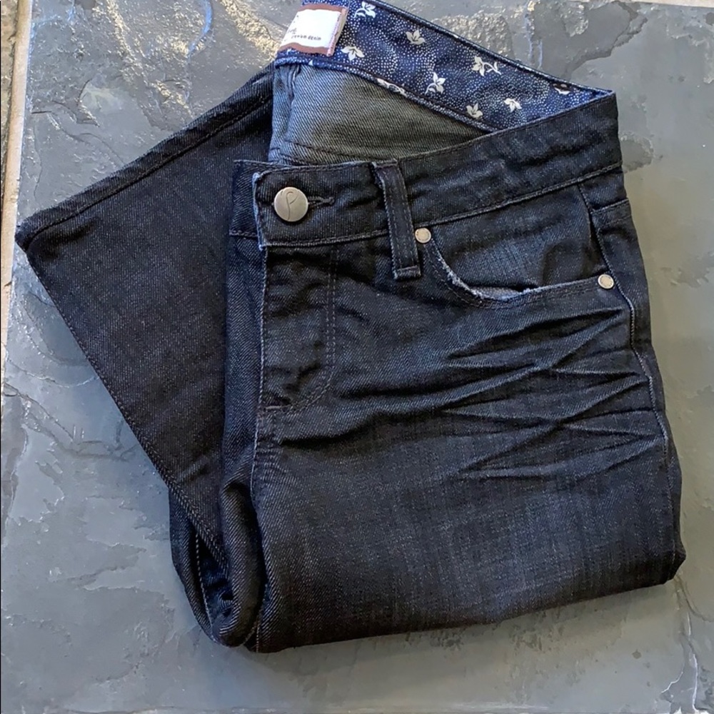 PAIGE Jeans - Black - Straight Leg - Size 27